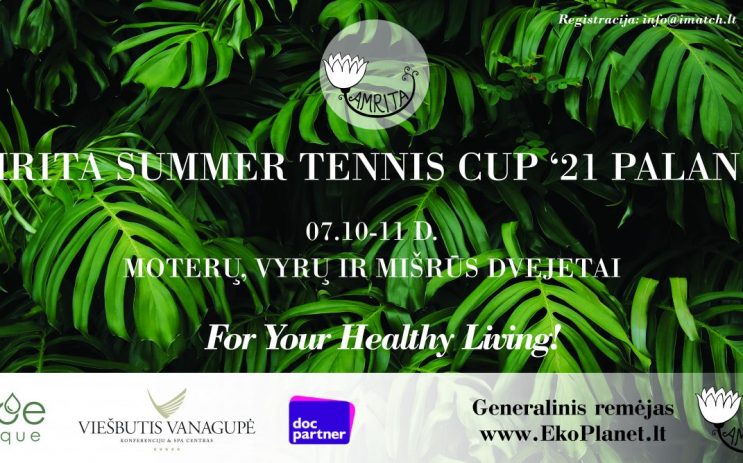 AMRITA Summer Tennis Cup ’21 Palanga nuotrauka