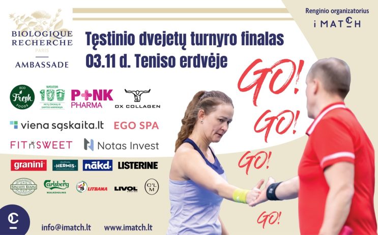 Biologique Recherche žiemos dvejetų turnyro FINALAS nuotrauka