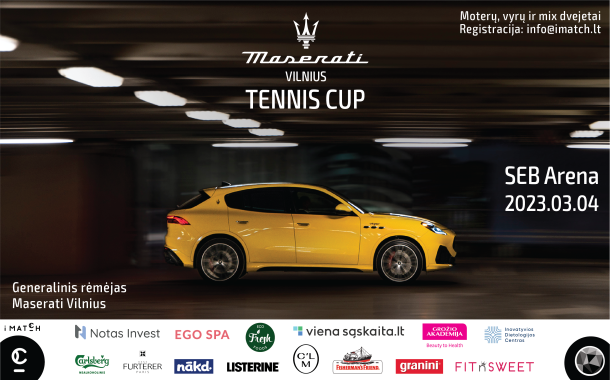MASERATI Vilnius Tennis Cup ’23 nuotrauka