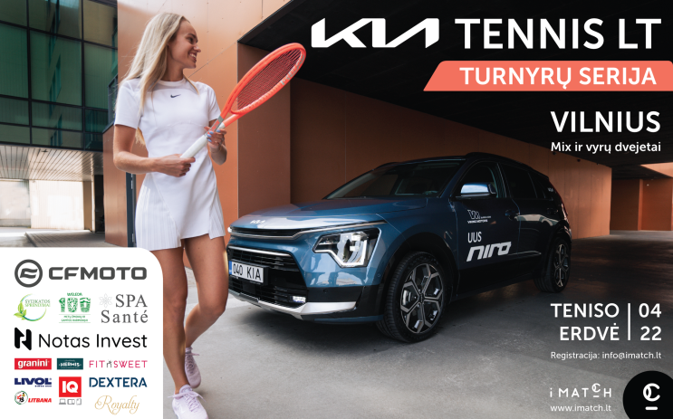KIA TENNIS LT I Vilnius nuotrauka