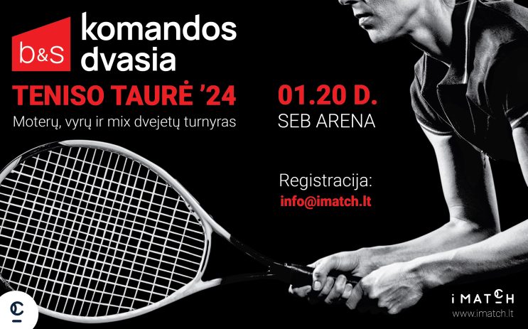 Komandos dvasia teniso taurė’24 | Seb arena nuotrauka