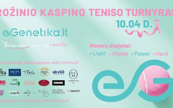 Rožinio kaspino teniso turnyras ‘25 nuotrauka