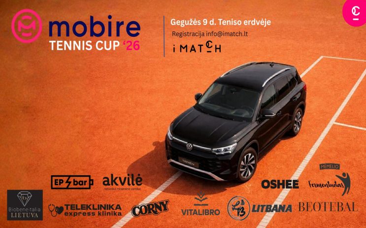 Mobire Tennis Cup ‘26 | dvejetai nuotrauka