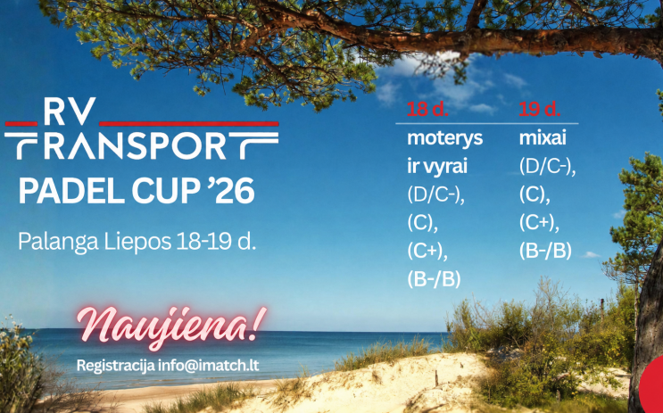 RV Padel Cup’26 Palanga nuotrauka